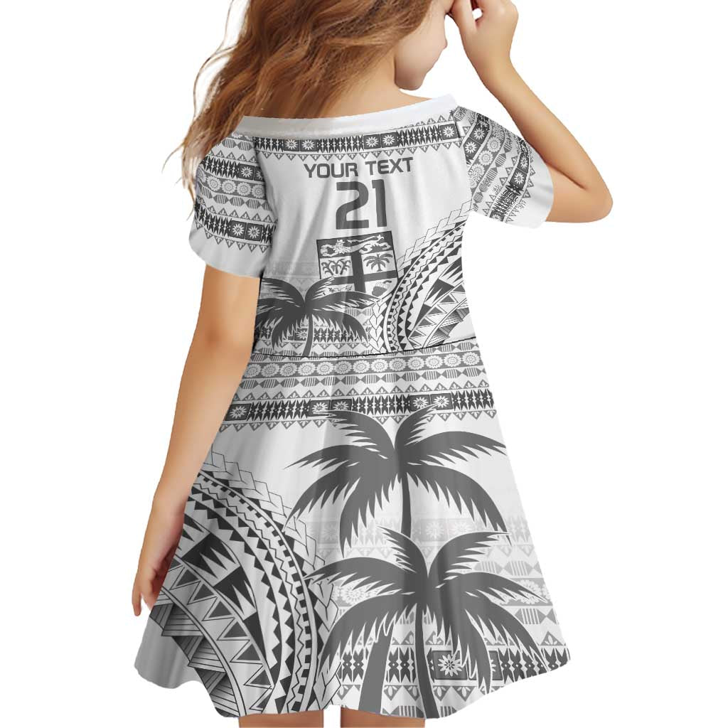 Custom Fiji Rugby Family Matching Summer Maxi Dress and Hawaiian Shirt Polynesian Fijian Masi Palm Tree LT9 - Polynesian Pride