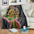 Vanuatu Personalised Blanket Aboriginal Dot Paitnting - Polynesian Pride