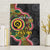 Vanuatu Personalised Canvas Wall Art Aboriginal Dot Paitnting - Polynesian Pride