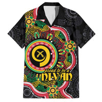 Vanuatu Personalised Family Matching Tank Maxi Dress and Hawaiian Shirt Aboriginal Dot Paitnting - Polynesian Pride