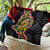 Vanuatu Personalised Quilt Aboriginal Dot Paitnting - Polynesian Pride