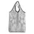 Lotu Tamaiti White Sunday Grocery Bag Pacific Plumeria Flowers - White Version