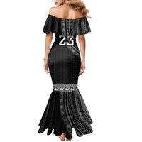 Custom Fiji New Zealand Rugby Family Matching Mermaid Dress and Hawaiian Shirt Make History Together LT9 - Polynesian Pride