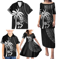 Custom Fiji New Zealand Rugby Family Matching Puletasi and Hawaiian Shirt Make History Together LT9 - Polynesian Pride