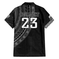 Custom Fiji New Zealand Rugby Family Matching Summer Maxi Dress and Hawaiian Shirt Make History Together LT9 - Polynesian Pride