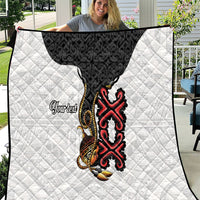 Personalised Papua New Guinea Oro Necklace Quilt Black Melanesia Traditional Pattern LT9 Black - Polynesian Pride