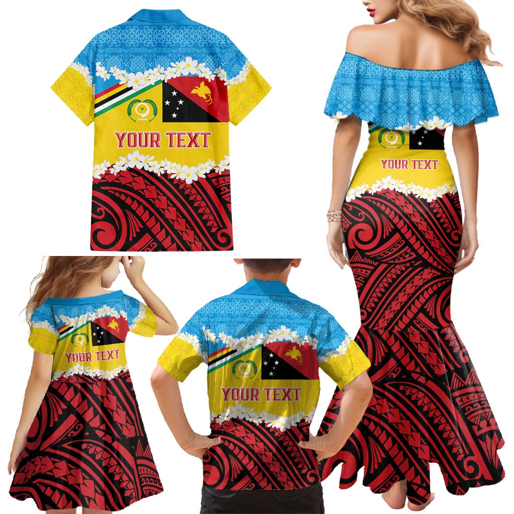 Personalised Torba PNG Forever Family Matching Mermaid Dress and Hawaiian Shirt Polynesian Sand Art LT9 - Polynesian Pride