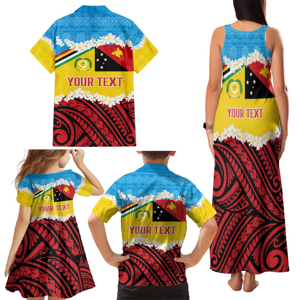 Personalised Torba PNG Forever Family Matching Tank Maxi Dress and Hawaiian Shirt Polynesian Sand Art LT9 - Polynesian Pride