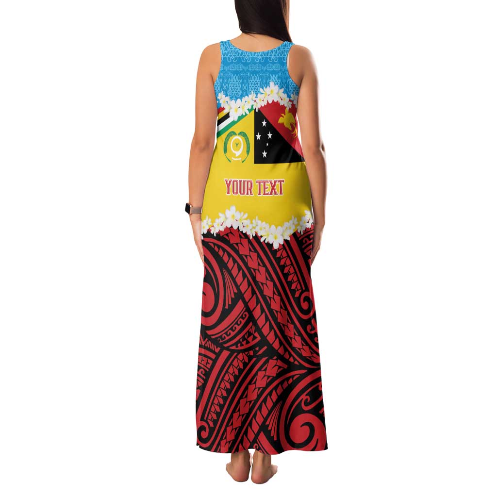 Personalised Torba PNG Forever Family Matching Tank Maxi Dress and Hawaiian Shirt Polynesian Sand Art LT9 - Polynesian Pride