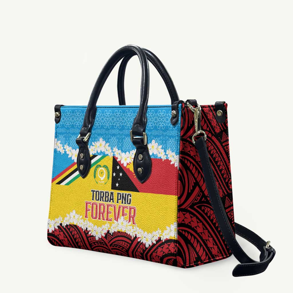 Torba PNG Forever Leather Bag Polynesian Sand Art - Polynesian Pride