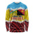 Personalised Torba PNG Forever Long Sleeve Shirt Polynesian Sand Art - Polynesian Pride