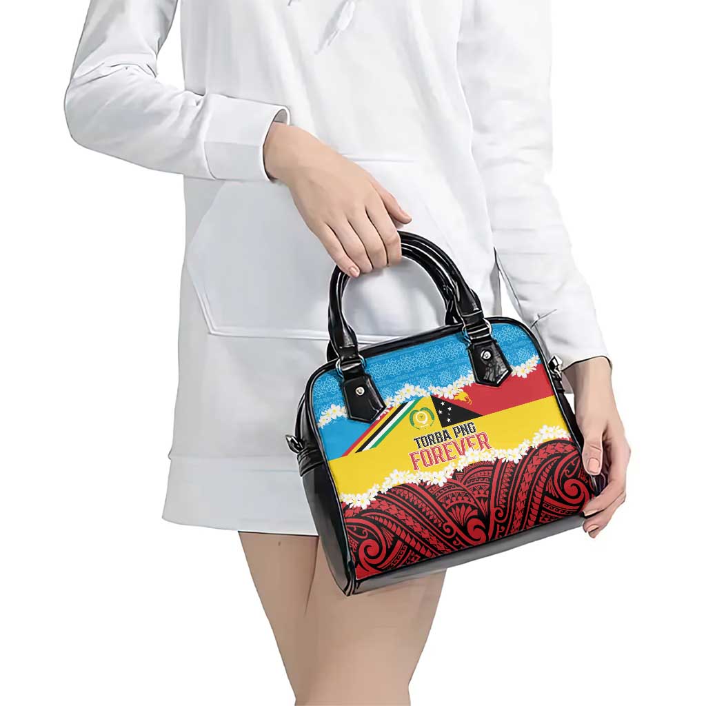 Torba PNG Forever Shoulder Handbag Polynesian Sand Art - Polynesian Pride