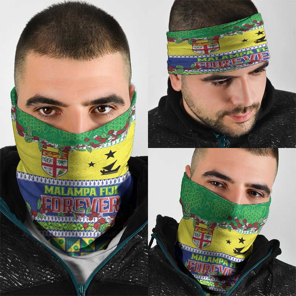 Malampa Fiji Forever Neck Gaiter Tagimoucia Polynesian Sand Drawing - Polynesian Pride