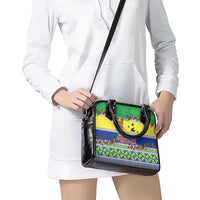Malampa Fiji Forever Shoulder Handbag Tagimoucia Polynesian Sand Drawing - Polynesian Pride