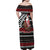 New Zealand Kiwi Santa Christmas Family Matching Off Shoulder Maxi Dress and Hawaiian Shirt He Wairua Kirihimete - Polynesian Pride