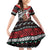 New Zealand Kiwi Santa Christmas Family Matching Off Shoulder Short Dress and Hawaiian Shirt He Wairua Kirihimete - Polynesian Pride