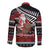 New Zealand Kiwi Santa Christmas Long Sleeve Button Shirt He Wairua Kirihimete - Polynesian Pride