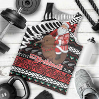 New Zealand Kiwi Santa Christmas Men Tank Top He Wairua Kirihimete LT9 - Polynesian Pride