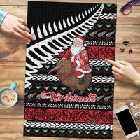 New Zealand Kiwi Santa Christmas Puzzle He Wairua Kirihimete - Polynesian Pride
