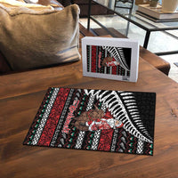 New Zealand Kiwi Santa Christmas Puzzle He Wairua Kirihimete - Polynesian Pride