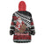New Zealand Kiwi Santa Christmas Wearable Blanket Hoodie He Wairua Kirihimete - Polynesian Pride