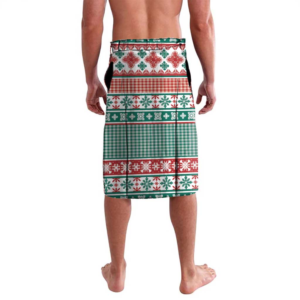 Hawaiian Funny Santa Surf Lavalava Mele Kalikimaka Palaka Quilt Pattern - Polynesian Pride