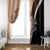 Bula Fiji Vintage Fijian Masi Pattern Window Curtain Peach Fuzz Unique LT9 - Polynesian Pride