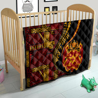 Vintage Tonga Malo E Lelei Ngatu Pattern Quilt LT9 - Polynesian Pride