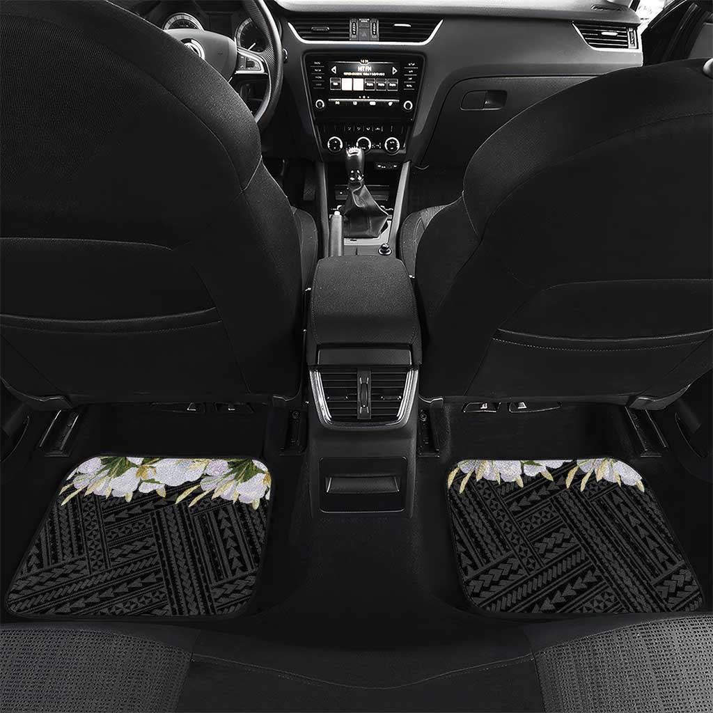 Philippines Eagle with Coat Of Arm Car Mats Simple Sampaguita Jasmine