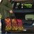 New Zealand Rangatira Custom Travel Bag Red and Gold Niho Taniwha Maori Tribal - Polynesian Pride