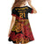 New Zealand Rugby Pacific Custom Family Matching Long Sleeve Bodycon Dress and Hawaiian Shirt Rangatira Maori Kowhaiwhai Pattern
