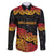 New Zealand Rugby Pacific Custom Family Matching Long Sleeve Bodycon Dress and Hawaiian Shirt Rangatira Maori Kowhaiwhai Pattern