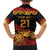 New Zealand Rugby Pacific Custom Family Matching Short Sleeve Bodycon Dress and Hawaiian Shirt Rangatira Maori Kowhaiwhai Pattern