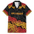 New Zealand Rugby Pacific Custom Family Matching Short Sleeve Bodycon Dress and Hawaiian Shirt Rangatira Maori Kowhaiwhai Pattern