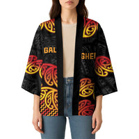 New Zealand Rugby Pacific Custom Kimono Rangatira Maori Kowhaiwhai Pattern - Polynesian Pride