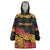 New Zealand Rugby Pacific Custom Wearable Blanket Hoodie Rangatira Maori Kowhaiwhai Pattern