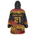 New Zealand Rugby Pacific Custom Wearable Blanket Hoodie Rangatira Maori Kowhaiwhai Pattern