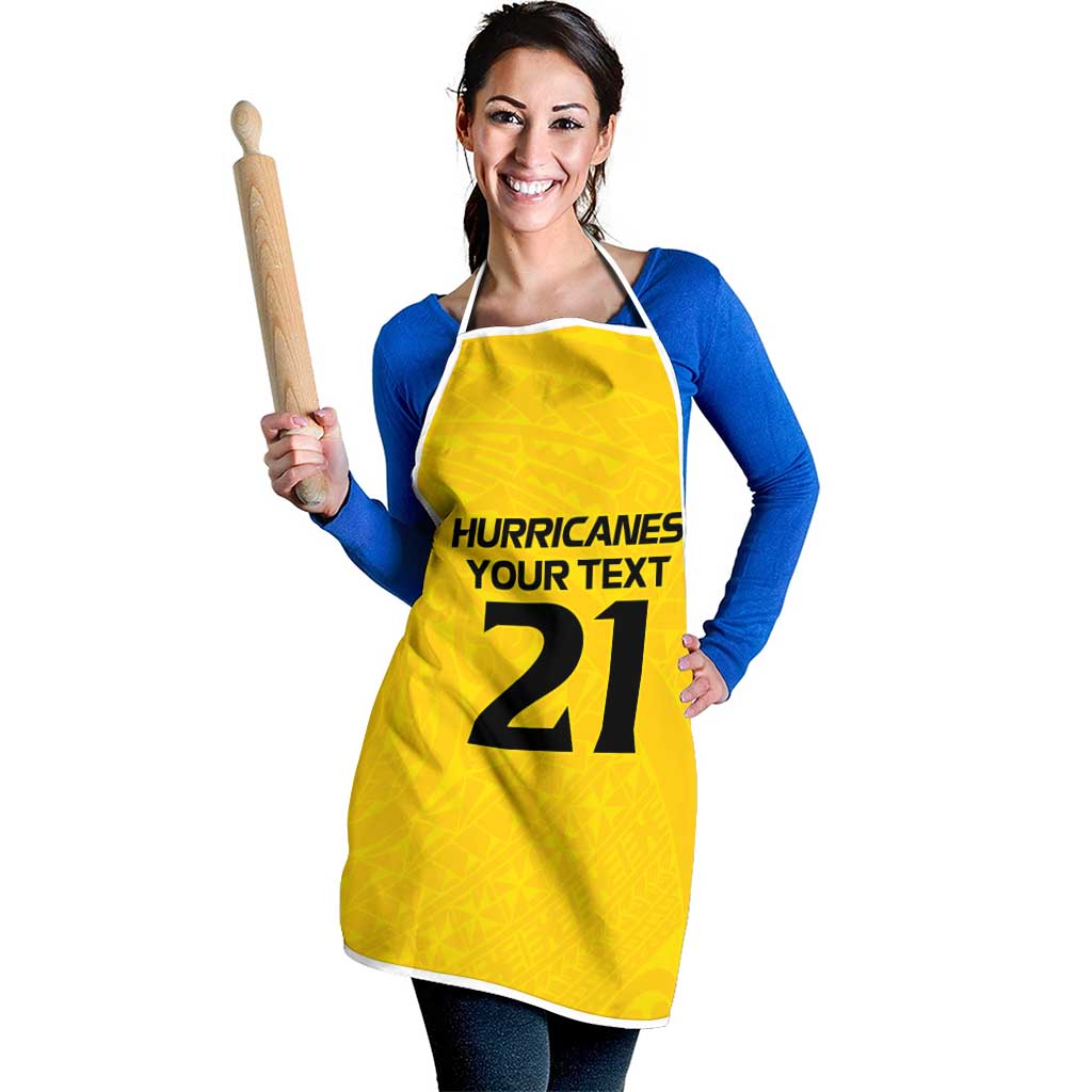 New Zealand Rugby Pacific Custom Apron Hau Awhiowhio Maori Tribal Tattoo - Polynesian Pride