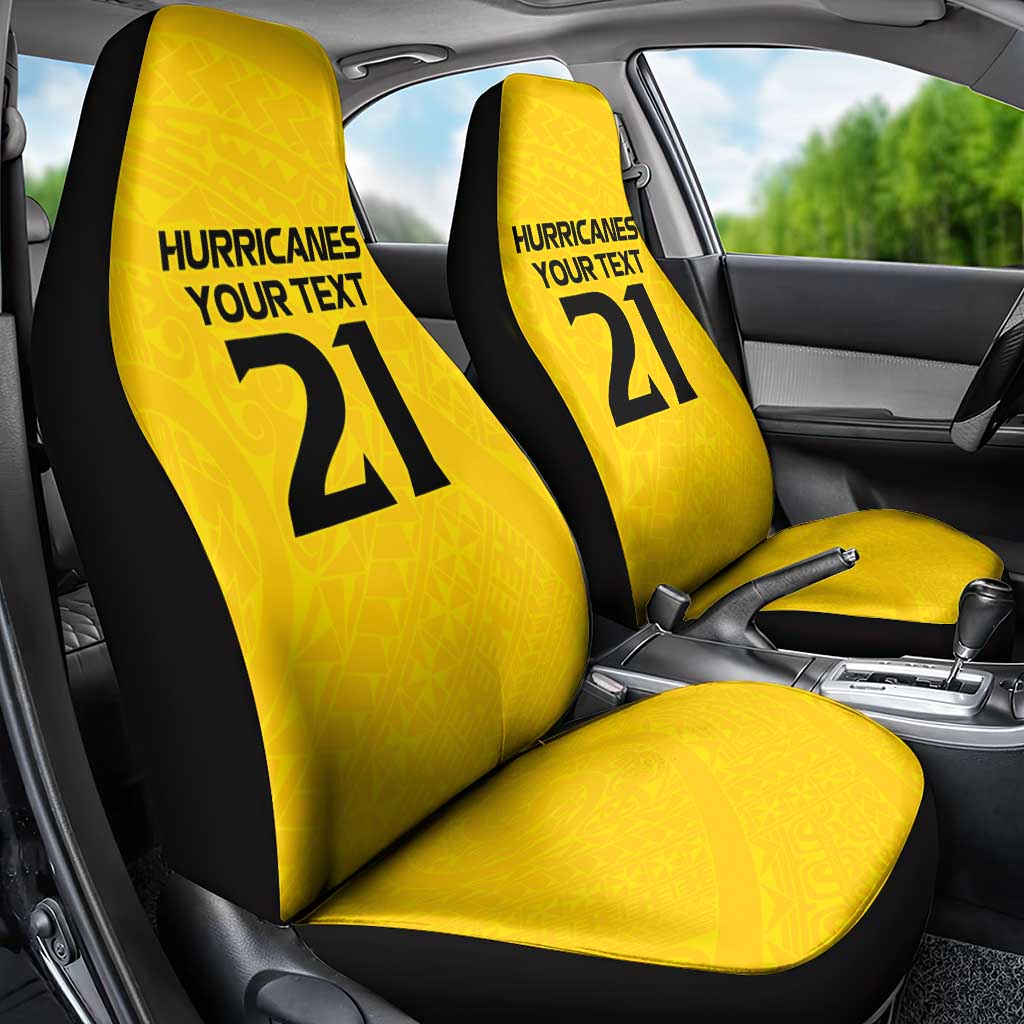 New Zealand Rugby Pacific Custom Car Seat Cover Hau Awhiowhio Maori Tribal Tattoo LT9 - Polynesian Pride