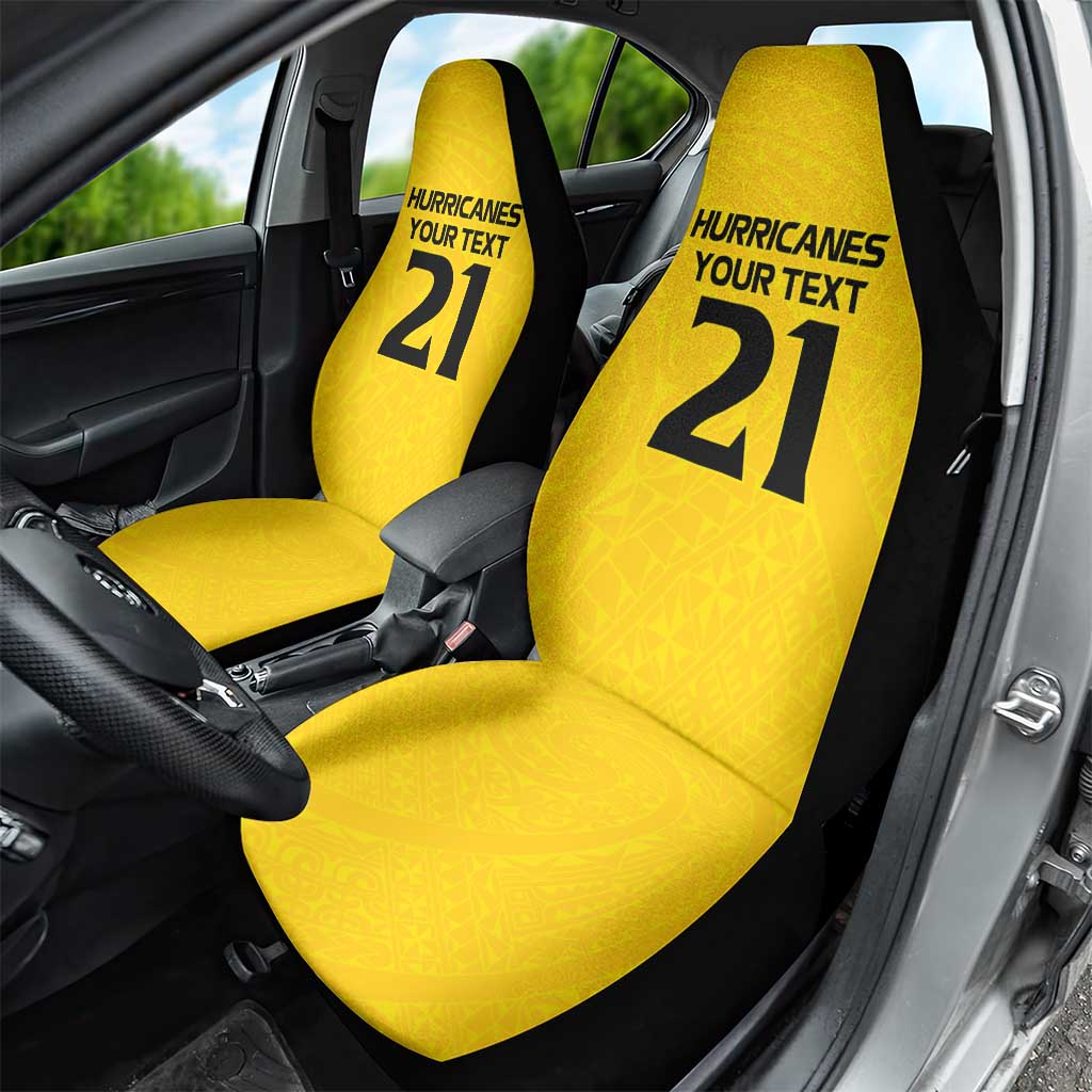 New Zealand Rugby Pacific Custom Car Seat Cover Hau Awhiowhio Maori Tribal Tattoo LT9 - Polynesian Pride