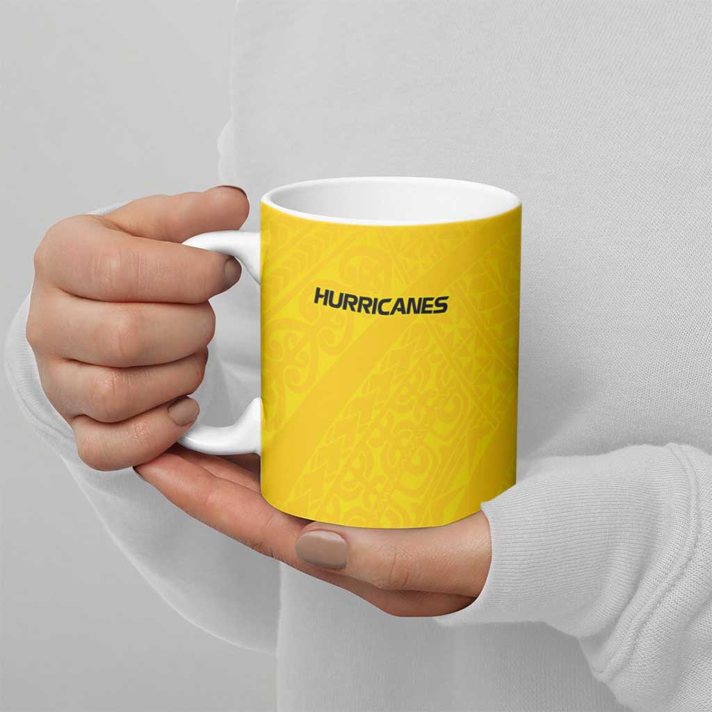 New Zealand Rugby Pacific Custom Ceramic Mug Hau Awhiowhio Maori Tribal Tattoo - Polynesian Pride