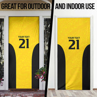 New Zealand Rugby Pacific Custom Door Cover Hau Awhiowhio Maori Tribal Tattoo LT9 - Polynesian Pride