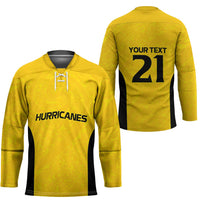 New Zealand Rugby Pacific Custom Hockey Jersey Hau Awhiowhio Maori Tribal Tattoo LT9 - Polynesian Pride