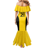 New Zealand Rugby Pacific Custom Mermaid Dress Hau Awhiowhio Maori Tribal Tattoo LT9 - Polynesian Pride