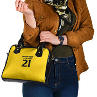 New Zealand Rugby Pacific Custom Shoulder Handbag Hau Awhiowhio Maori Tribal Tattoo