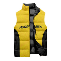 New Zealand Rugby Pacific Custom Sleeveless Puffer Jacket Hau Awhiowhio Maori Tribal Tattoo - Polynesian Pride