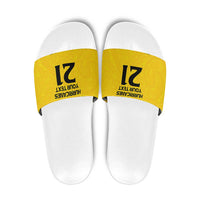 New Zealand Rugby Pacific Custom Slide Sandals Hau Awhiowhio Maori Tribal Tattoo - Polynesian Pride