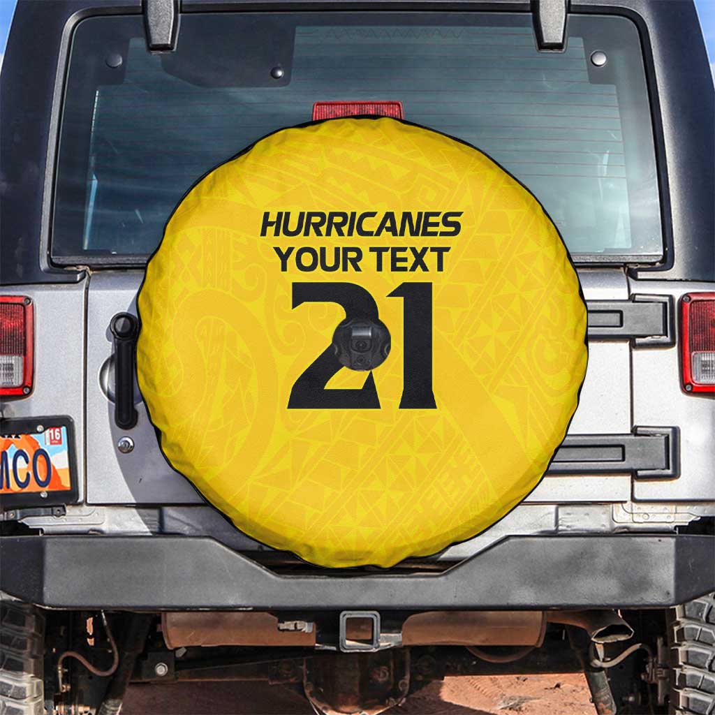 New Zealand Rugby Pacific Custom Spare Tire Cover Hau Awhiowhio Maori Tribal Tattoo LT9 Gold - Polynesian Pride