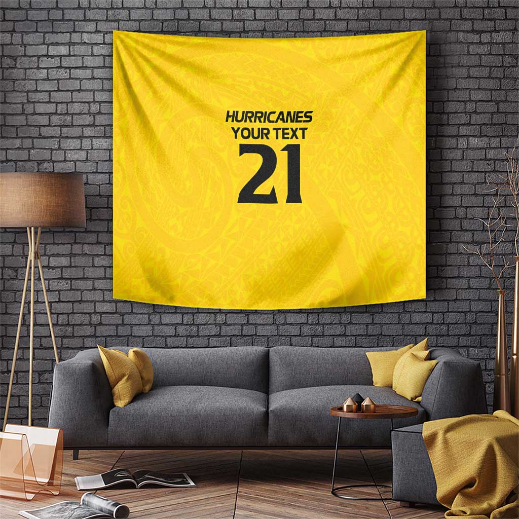New Zealand Rugby Pacific Custom Tapestry Hau Awhiowhio Maori Tribal Tattoo