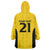 New Zealand Rugby Pacific Custom Wearable Blanket Hoodie Hau Awhiowhio Maori Tribal Tattoo